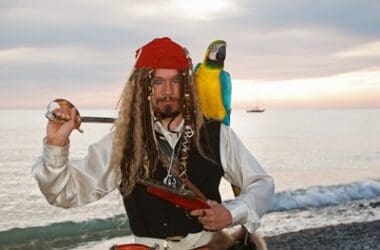 why did pirates keep parrots?